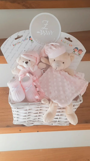 Baby  Geschenkset zur Geburt Rosa ZAY BABY SHOP